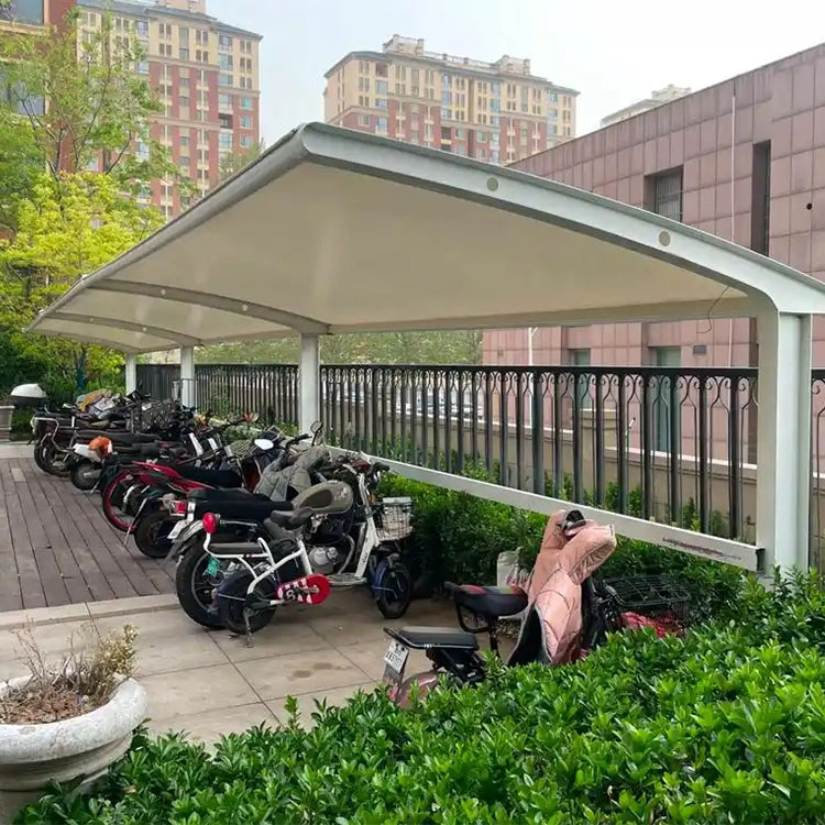 清涧县膜结构电动车棚